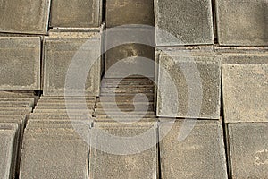 Old stone tiles