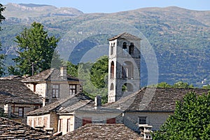 Old stone village Dilofo Zagoria