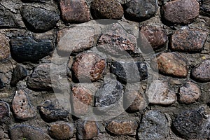 Old stone wall. ancient wall. masonry texture, stonework pattern background