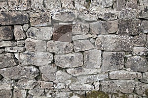 Old stone wall background with clear space for your text