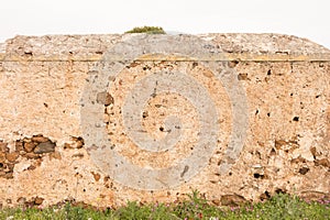 Old stone wall background/ texture.