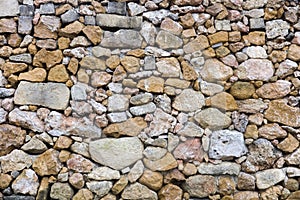 Old stone wall texture