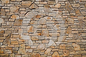 Old stone wall texture