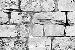 old stone wall texture background. texture, background