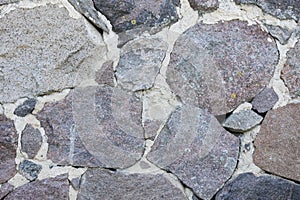 Old stone wall texture. Old house stone wall