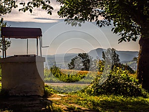 Old, stone, water well