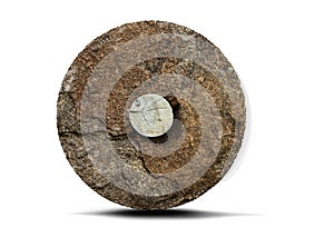 Old stone wheel