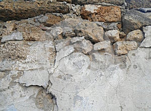 Old stones wall texture