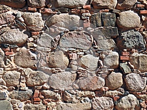 Old stones wall texture