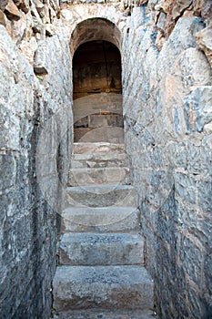 Old stony stairs