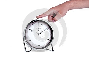 Old stopwatch of laboratory