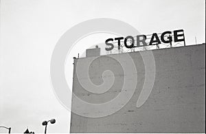 Old storage building photo