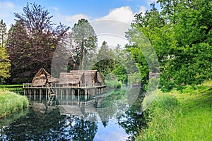 Old straw houses in bally park schoenenwerd