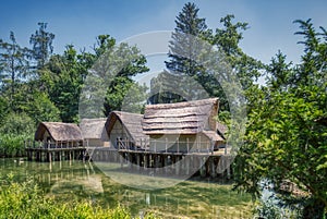 Old straw houses in bally park schoenenwerd