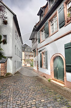 Old Street in Heidelberg, Germany