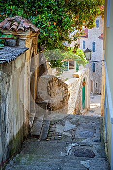 Old street in Herceg Novi