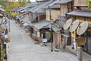 Old street in Kyoto, Japan
