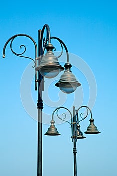 Old street-lamp