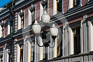 Old Street Lamp on Arbat street