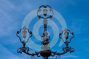 Old street lamp in Ronda photo