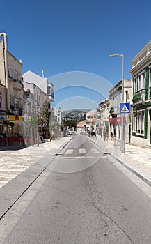 Main Street in Loures, Portugal photo