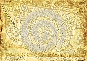Old street map