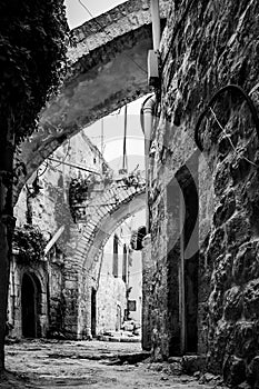 Old street in The Old Town of Jerusalem