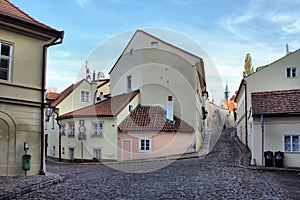 Old street in Prague