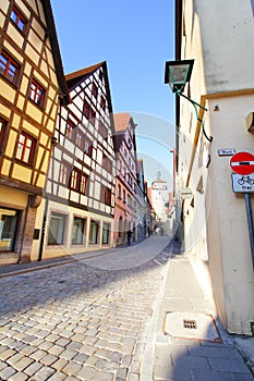 Old street in Rothenburg