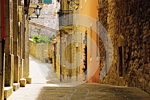 Old street of San Marino photo