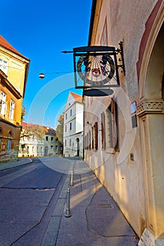 Old street of Zagreb upper town