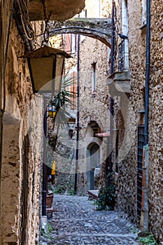 Old streets in meditteranean town