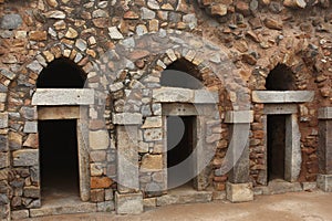 Old structure at Hauz Khas village, Delhi, photo