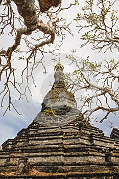 Old Stupa in Mrauk U, Myanmar