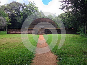 Old stupa in the vicinity of Sigiriya