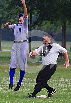 Old style Baseball game