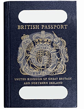 Old style british passport