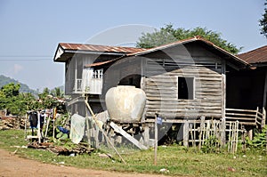 Old Style Country Vintage House Thailand Retro