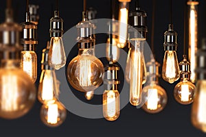 Old style Incandescent bulbs