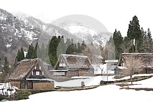 Old-style Japanese dwellings