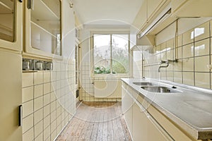 an old style kitchen