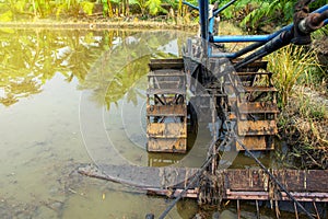 Old style Machine for lowing field or Walking tractor.