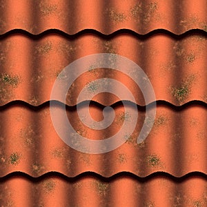 Old style roof tile
