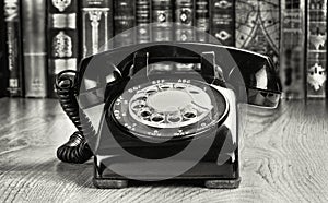 Old Style Rotary telephone.