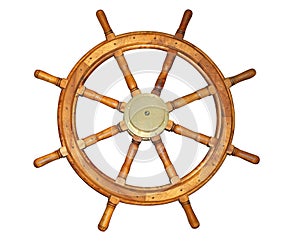 Old Style Ship Wheel