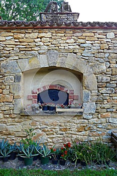 Old style Stone oven, france countryside