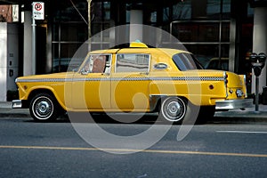 Old Style Vintage Taxi