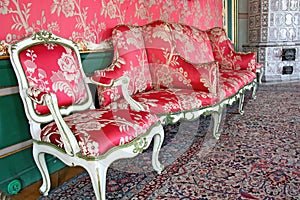 Old stylish interior.