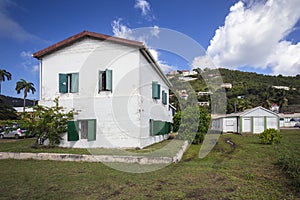 Old sugar farm in Road Town, British Virgin Islands