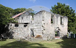 Old sugar mill industry bequia svg